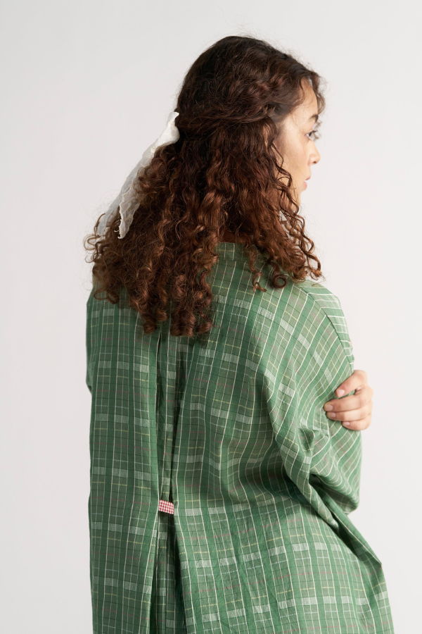IKKIVI Checkmate Shirt - Green