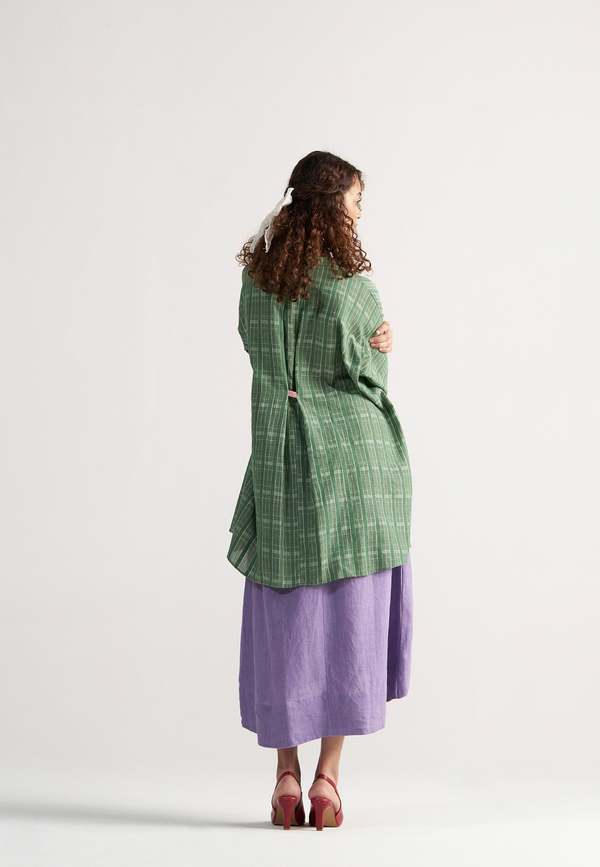 IKKIVI Checkmate Shirt - Green