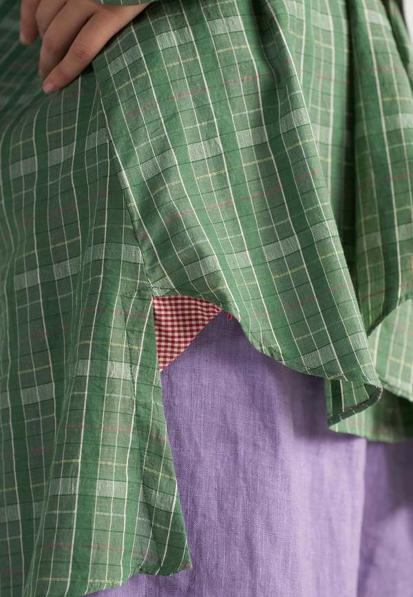 IKKIVI Checkmate Shirt - Green