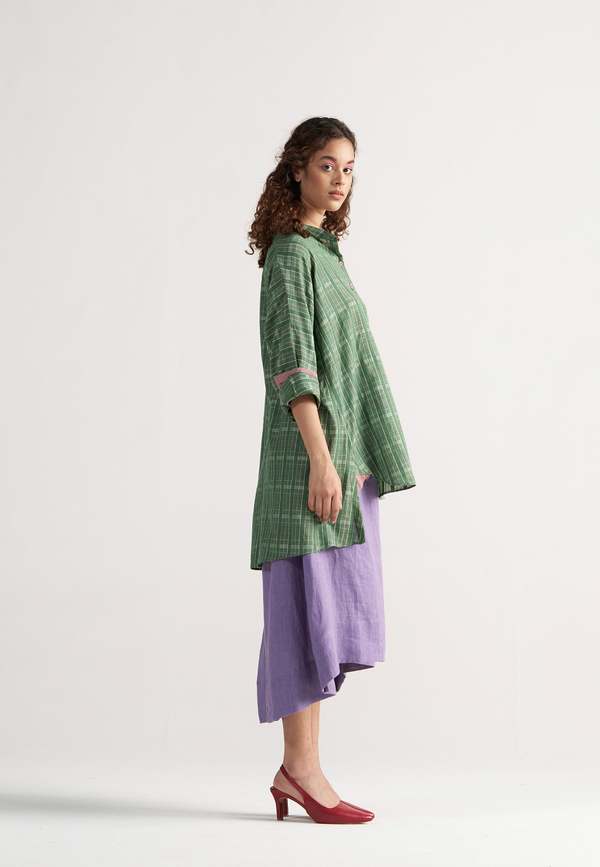 IKKIVI Checkmate Shirt - Green