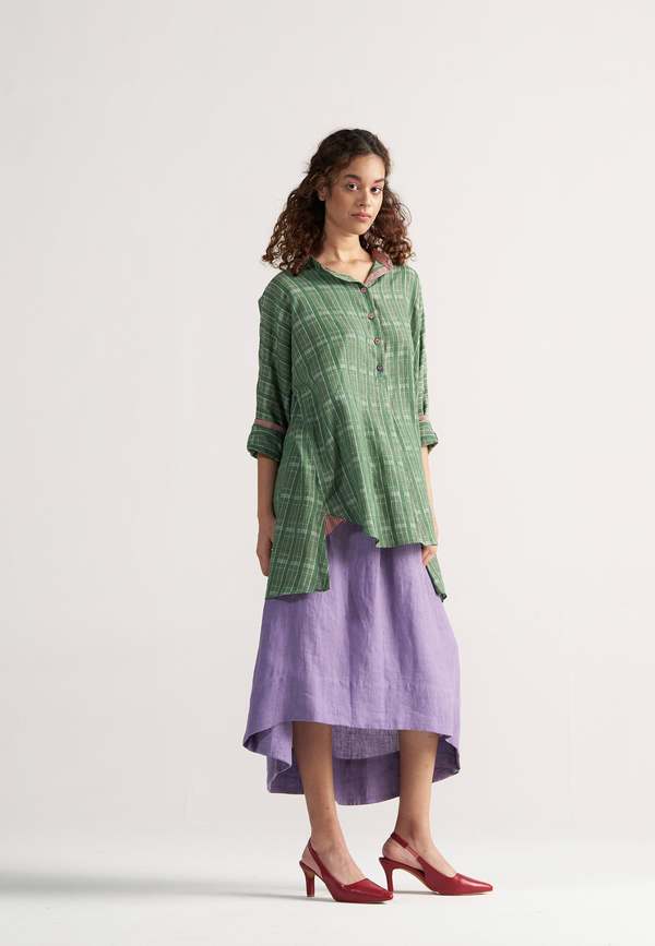 IKKIVI Checkmate Shirt - Green