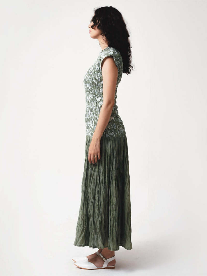 IKKIVI Cicily Dress - Green