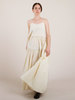 IKKIVI Cotton Flower Dress - Off-White - Thumbnail 5