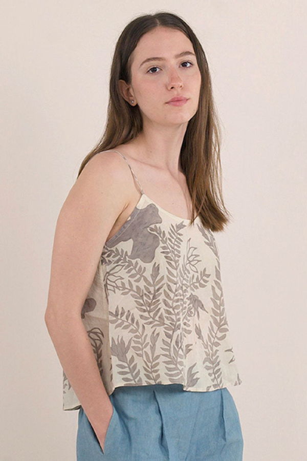 IKKIVI Ebony Top - Off-White