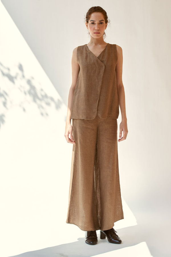 IKKIVI Just In Time Co-ord Set - Brown