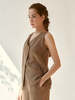 IKKIVI Just In Time Co-ord Set - Brown - Thumbnail 2