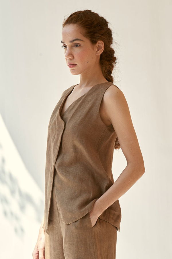 IKKIVI Just In Time Co-ord Set - Brown