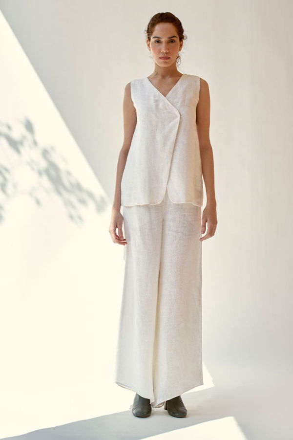 IKKIVI Just In Time Co-ord Set - White