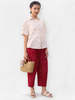 IKKIVI Kyomi Pants - Red - Thumbnail 1