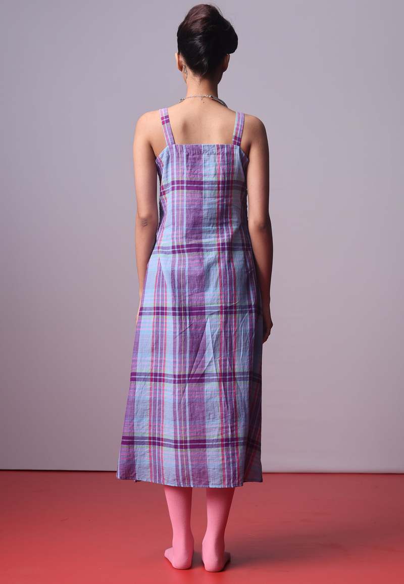 IKKIVI Lamara Smocked Dress