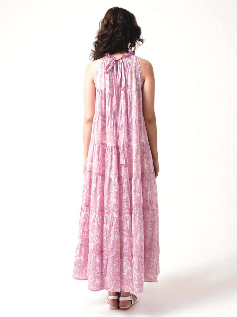 IKKIVI Lila Rose Dress - Pink