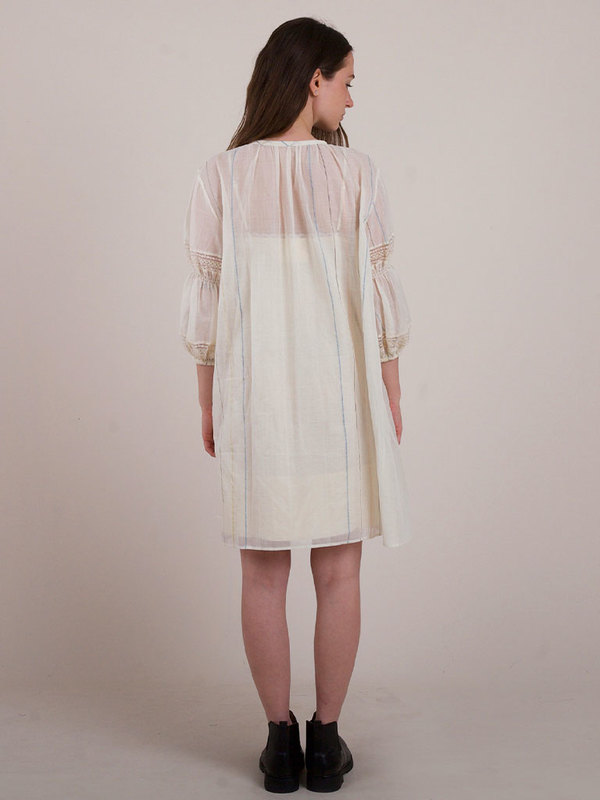 IKKIVI Lilly of the Valley Dress - White