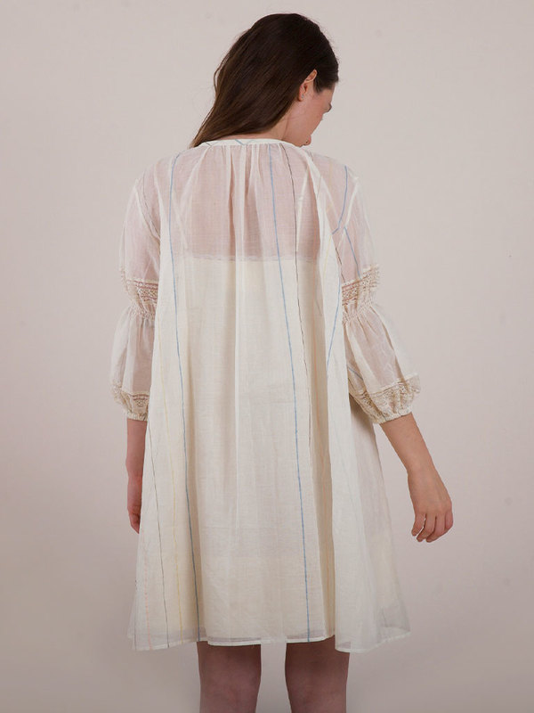 IKKIVI Lilly of the Valley Dress - White