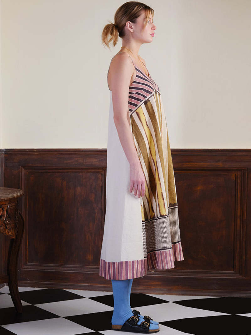 IKKIVI Lost In The Meadow Dress - Multi-Color