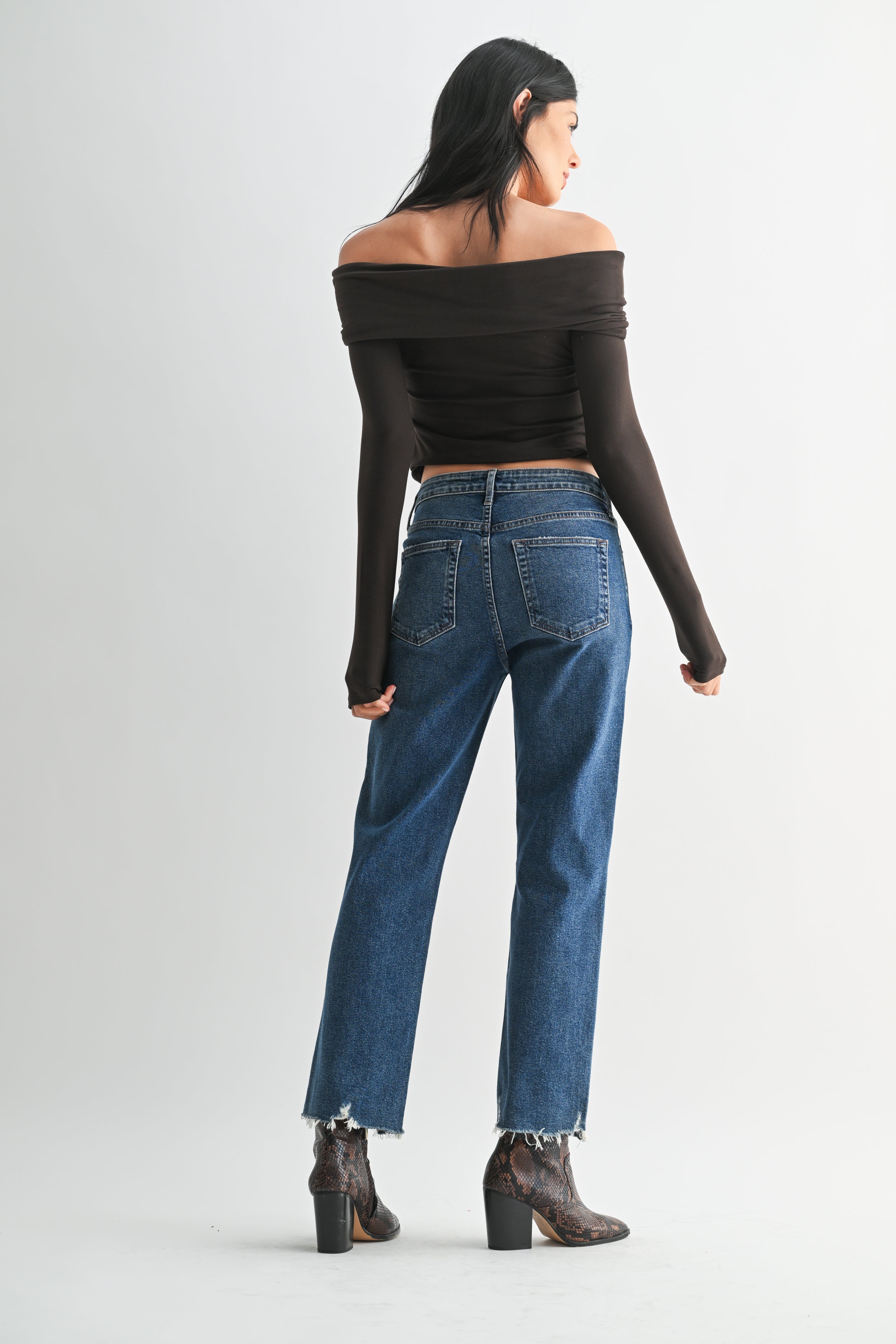 JUST BLACK DENIM - The Vintage Straight main image 1