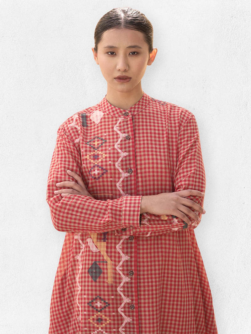 IKKIVI Mira Tunic - Red