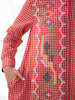 IKKIVI Mira Tunic - Red - Thumbnail 10