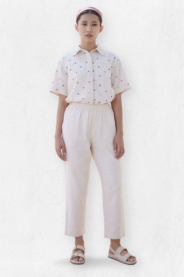 IKKIVI Mizu Pants - Off-White