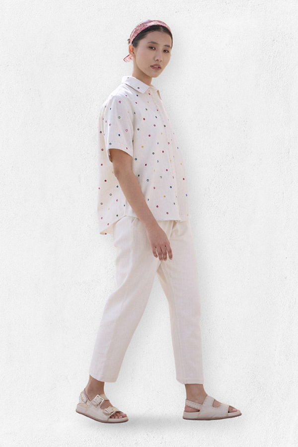 IKKIVI Mizu Pants - Off-White