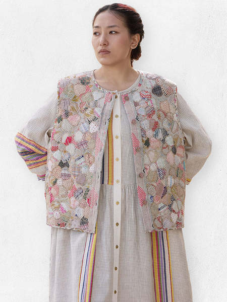 GR10K Aimless Compact Knit Vest - Grey | Garmentory