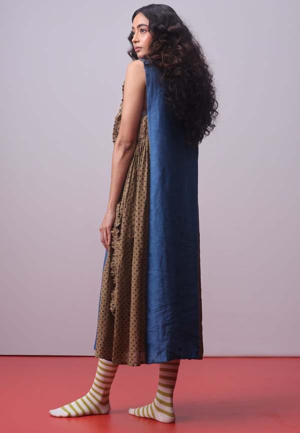 IKKIVI Monaco Dress - Indigo