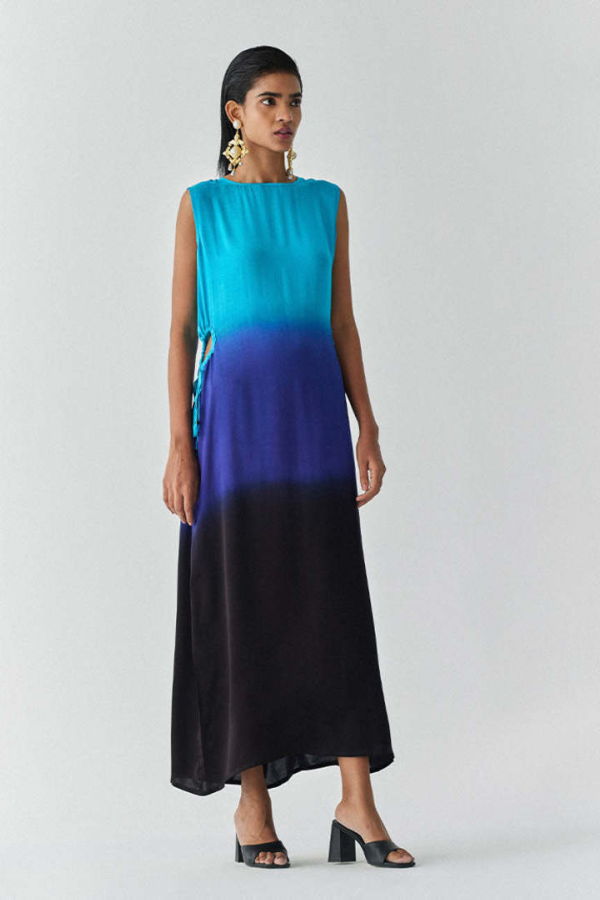 IKKIVI Oceana Dress - Blue