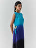 IKKIVI Oceana Dress - Blue - Thumbnail 2