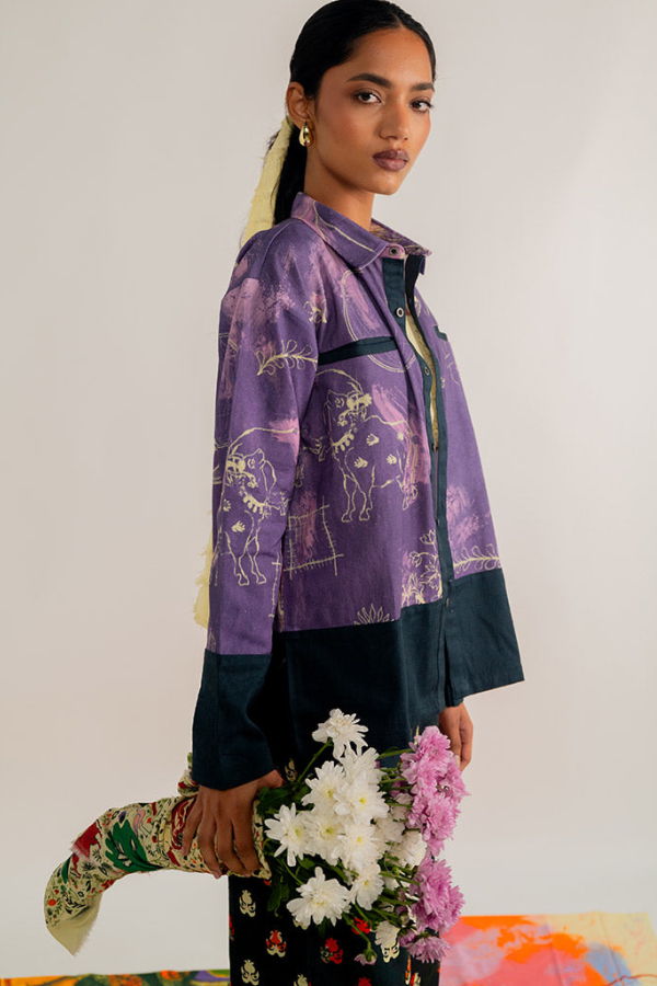 IKKIVI Padma Jacket - Purple