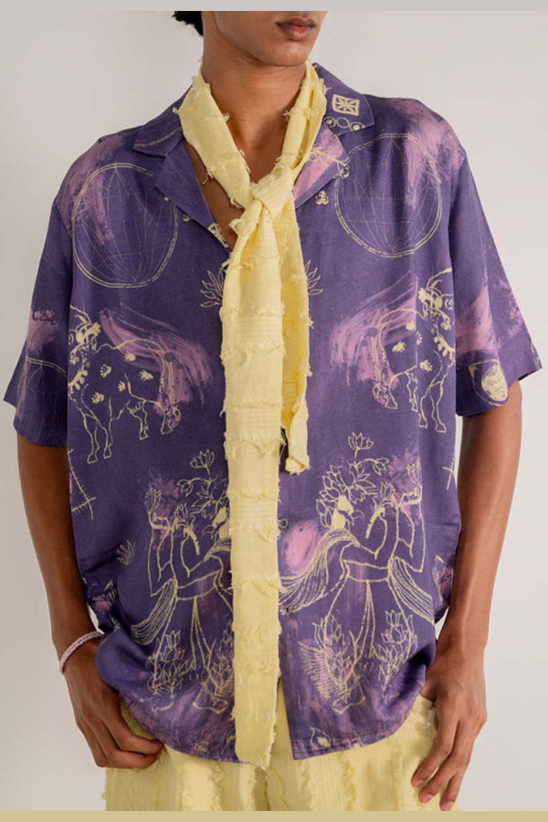 IKKIVI Padma Shirt - Purple
