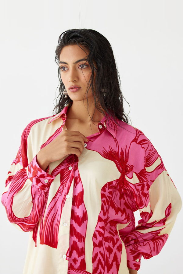 IKKIVI Aphrodite Co-ord Set - Pink