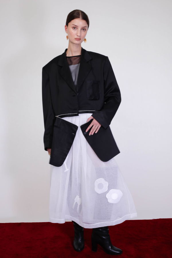 ALEJANDRA DE COSS Unlocked Blazer - Black