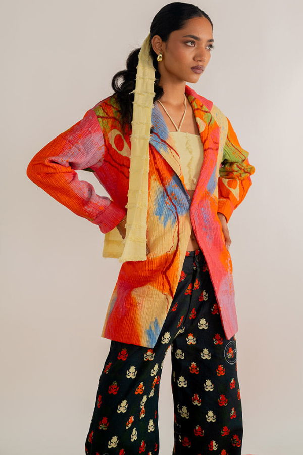 IKKIVI Raag Blazer - Multi-Color