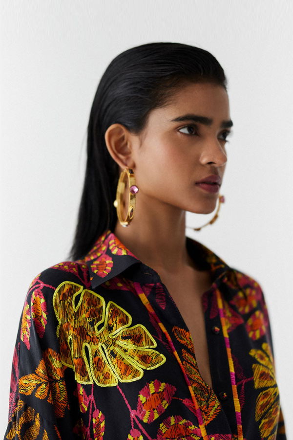 IKKIVI Rainforest Shirt & Pants Set - Black