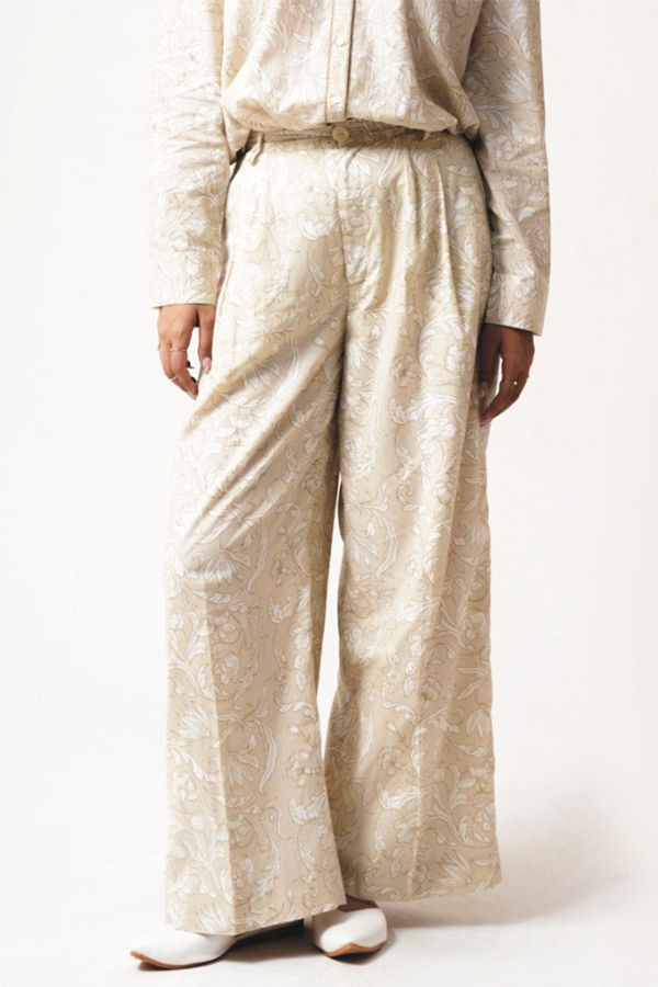 IKKIVI Rooh Greige Pants - Beige