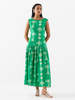 IKKIVI Sago Palm Long Dress - Green - Thumbnail 1