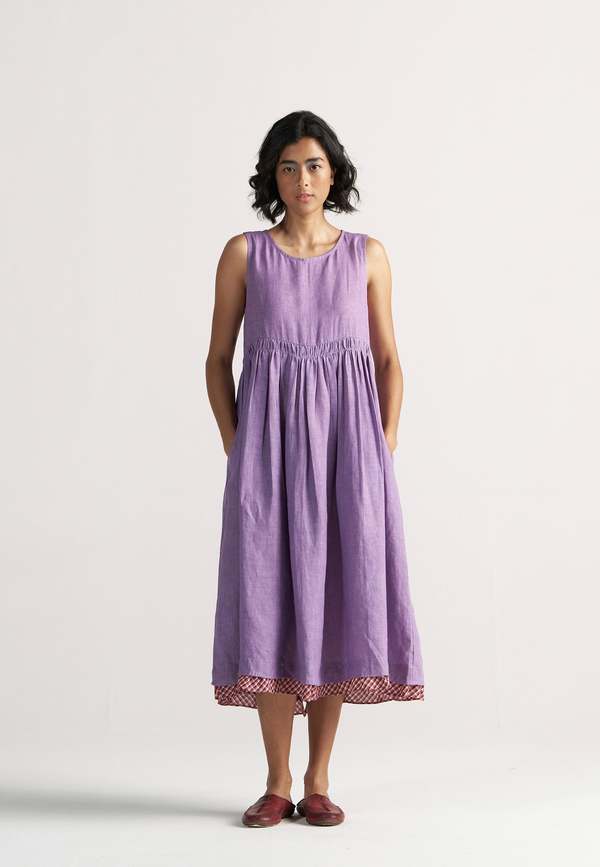 IKKIVI Simply Her Almost Purple Dress