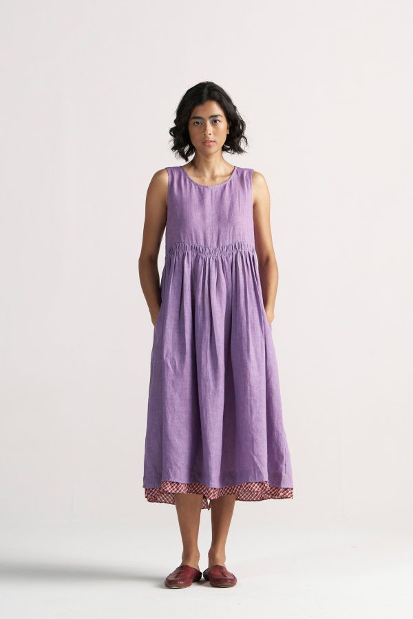 IKKIVI Simply Her Almost Purple Dress