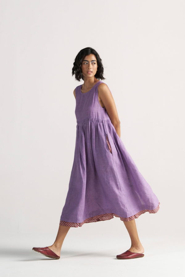 IKKIVI Simply Her Almost Purple Dress