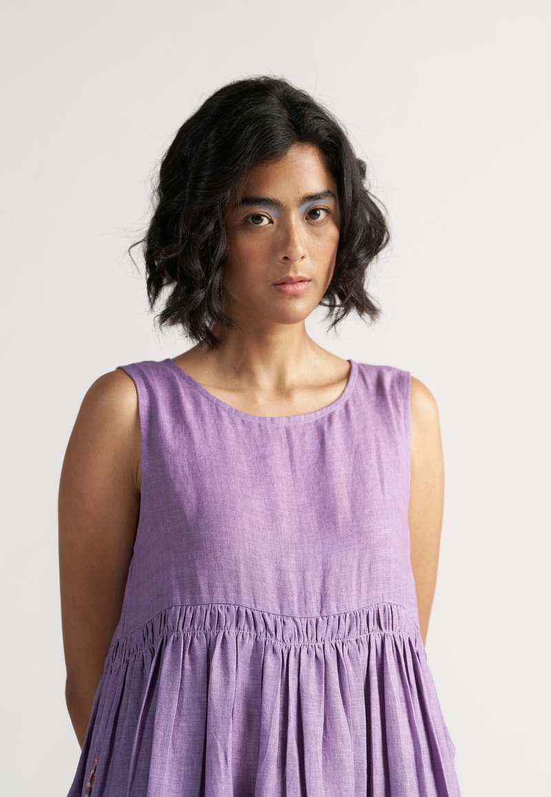 IKKIVI Simply Her Almost Purple Dress