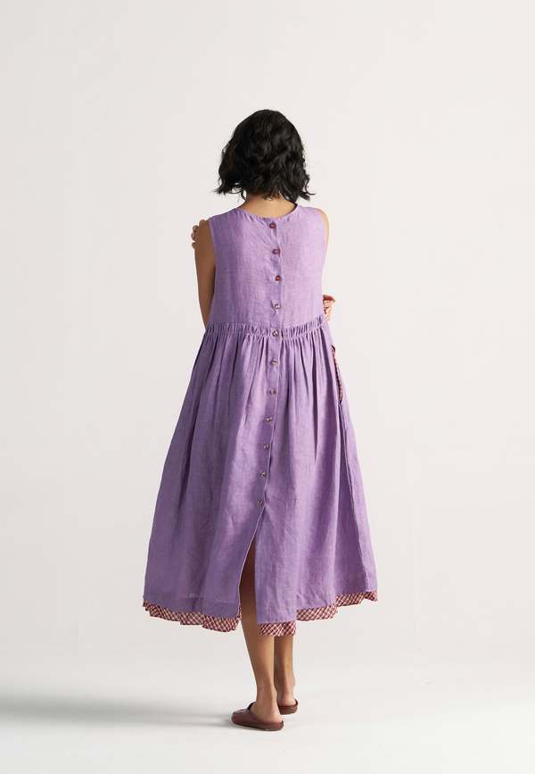 IKKIVI Simply Her Almost Purple Dress