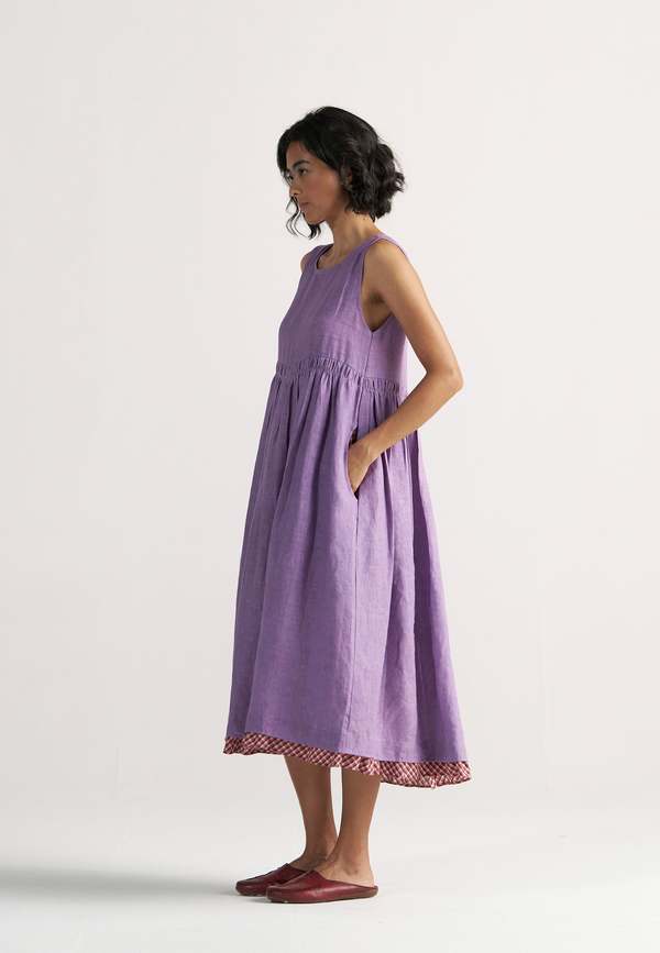 IKKIVI Simply Her Almost Purple Dress