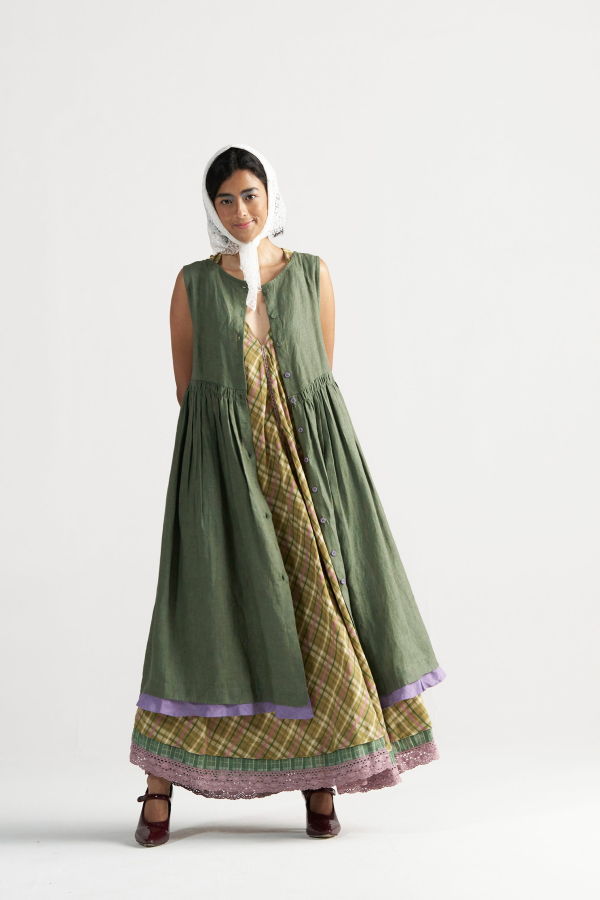 IKKIVI Simply Her Dress - Green