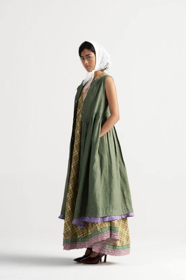 IKKIVI Simply Her Dress - Green