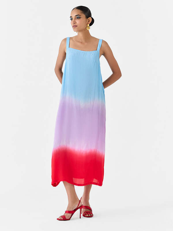 IKKIVI Spinel Slip Dress - Multi-Color