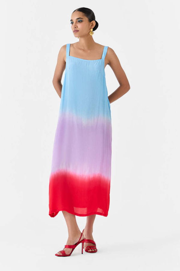 IKKIVI Spinel Slip Dress - Multi-Color