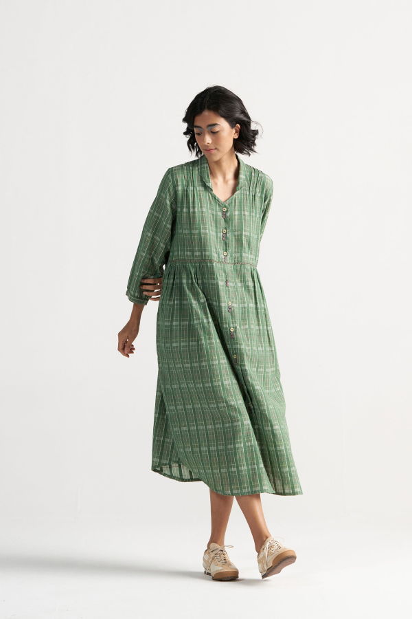 IKKIVI Table For Two Dress - Green