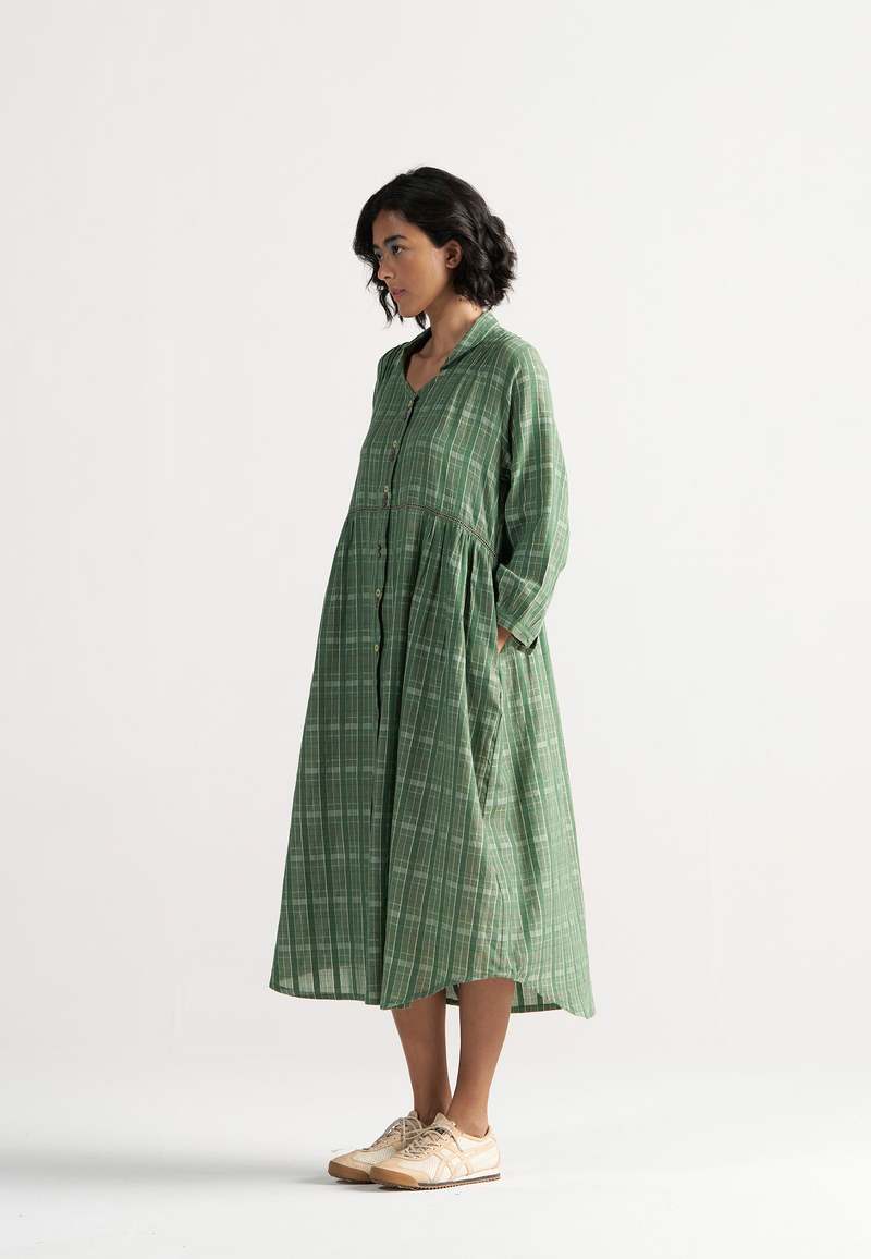 IKKIVI Table For Two Dress - Green