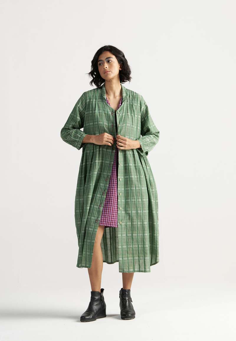 IKKIVI Table For Two Dress - Green