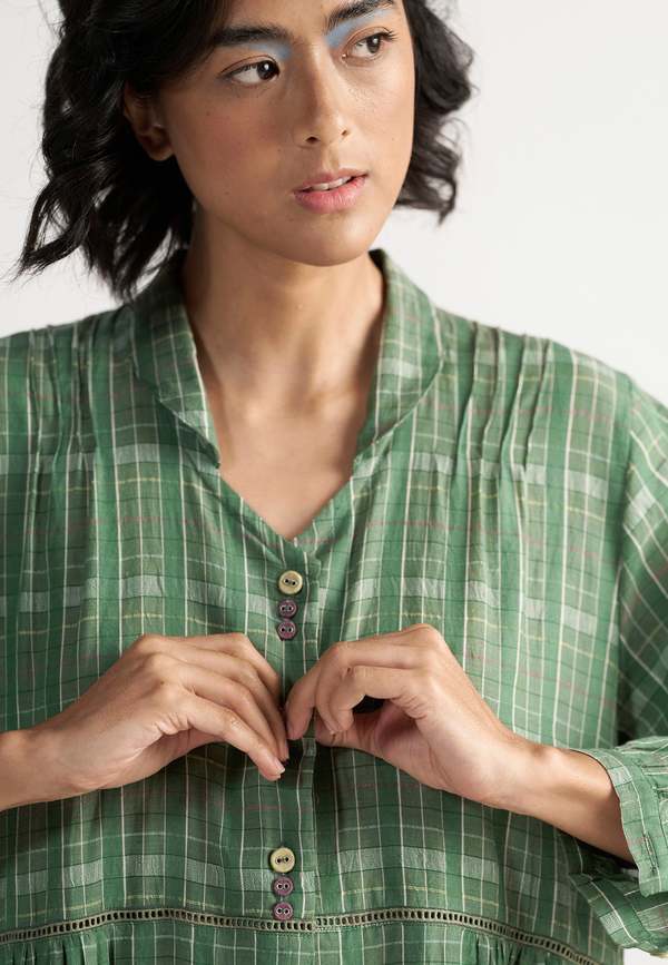 IKKIVI Table For Two Dress - Green