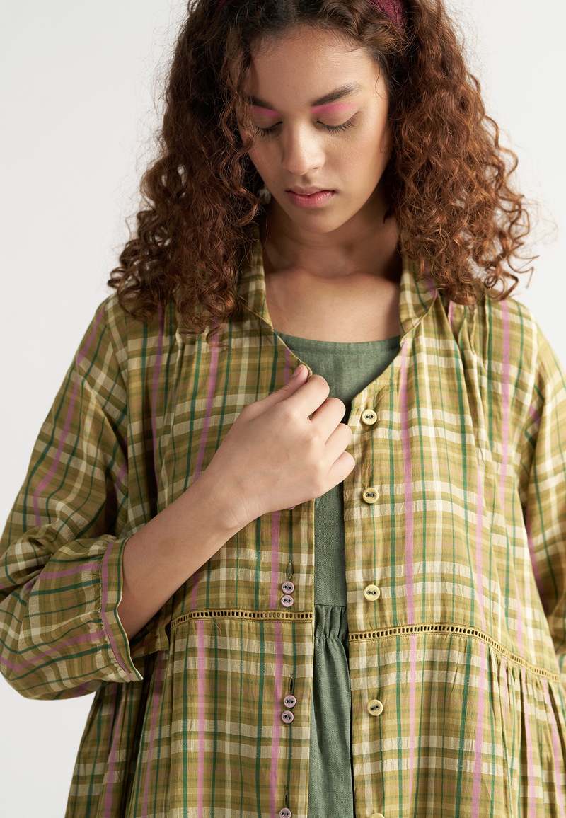 IKKIVI Table For Two Picnic Dress - Yellow